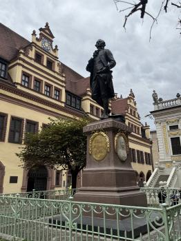 Johann Wolfgang von Goethe (1749-1832) (Statue) (Leipzig)